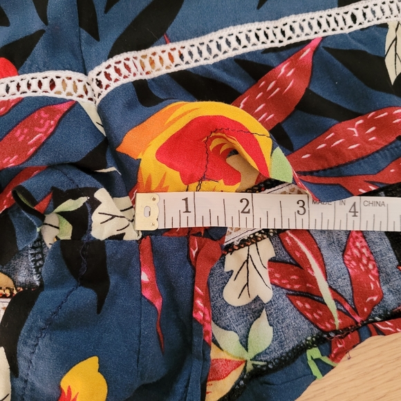 Floral Boho Kimono Jumpsuit Romper - Picture 15 of 16